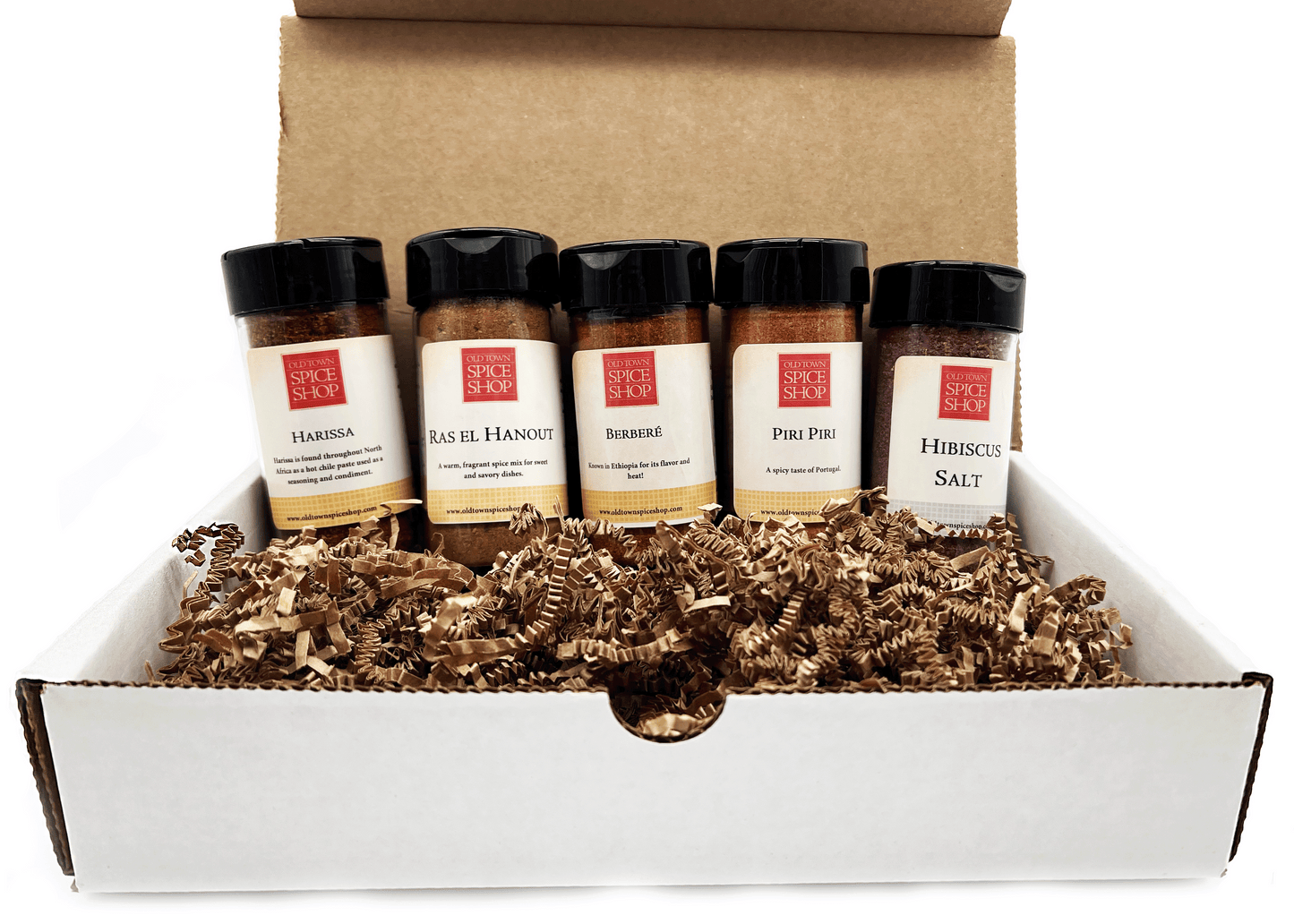 Flavors of Africa Gift Box - 5-Piece Gourmet African Spice & Seasoning Set