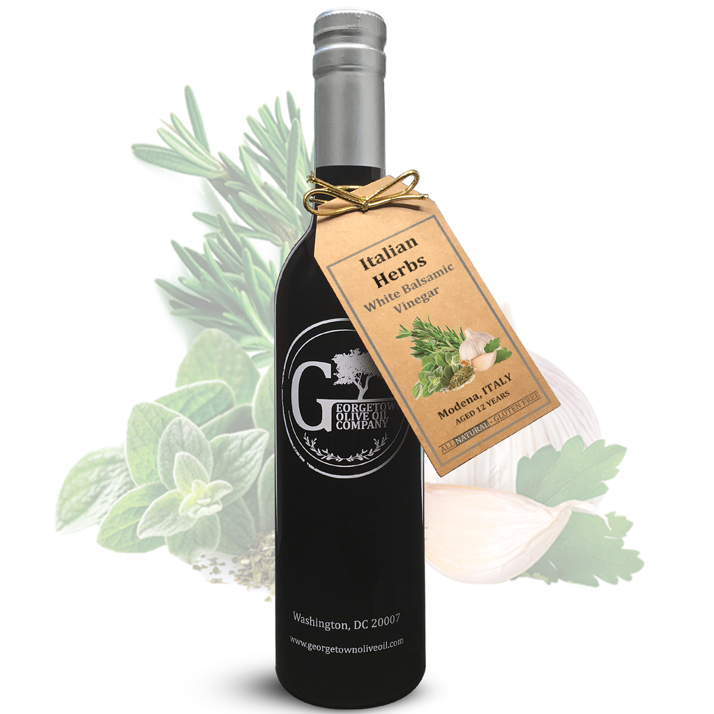 ITALIAN HERBS WHITE BALSAMIC VINEGAR