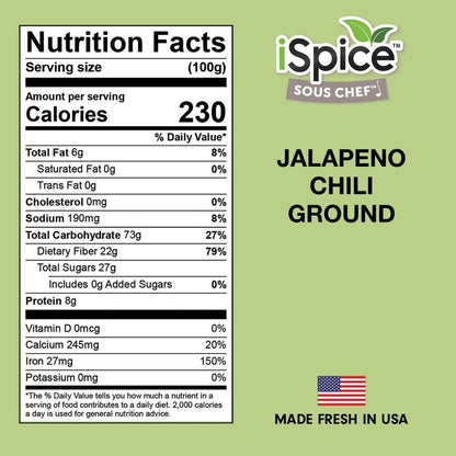 Jalapeno Chili Ground