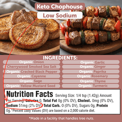Keto Chophouse® Organic Steak Seasoning