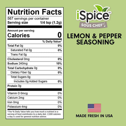 Lemon Pepper Seasoning