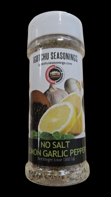 Igotchu No Salt Lemon Garlic Pepper Seasoning