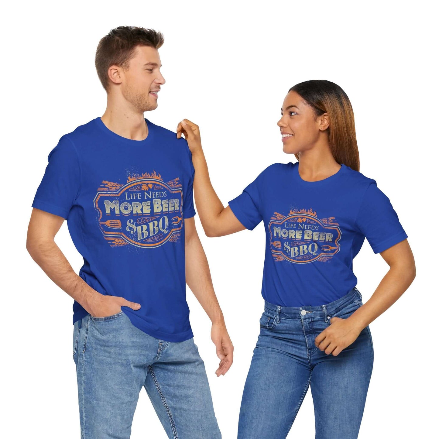 LIFE NEEDS MORE BEER & BBQ T-SHIRT