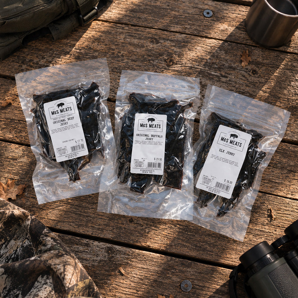 The Hunter’s Pack- Elk, Buffalo and Beef Jerky