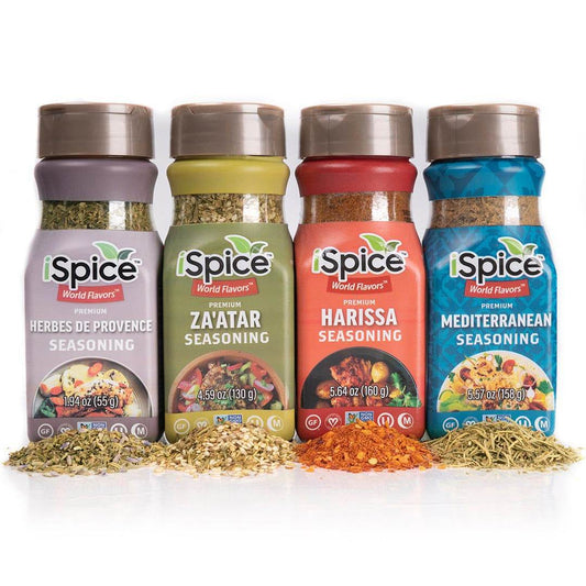 iSpice 4 Pack of Ethnic Seasoning