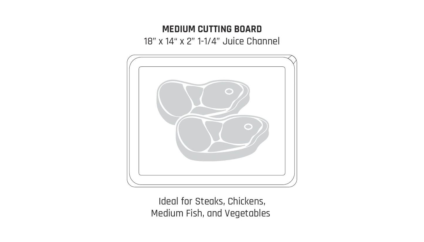 14" x 18" Cutting Board