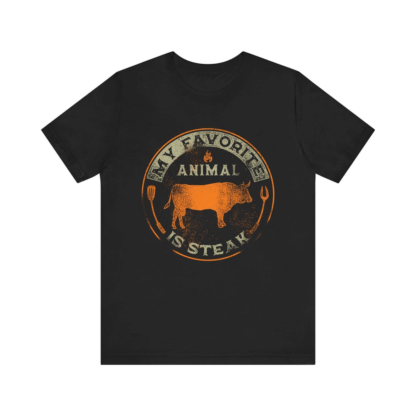MY FAVORITE ANIMAL IS STEAK BBQ T-SHIRT