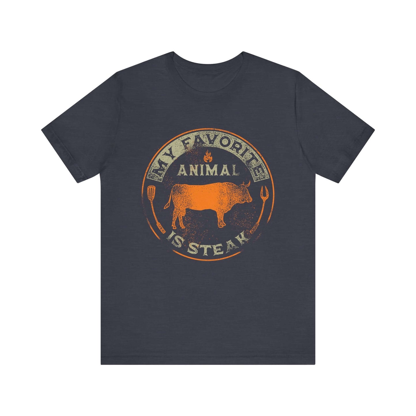 MY FAVORITE ANIMAL IS STEAK BBQ T-SHIRT