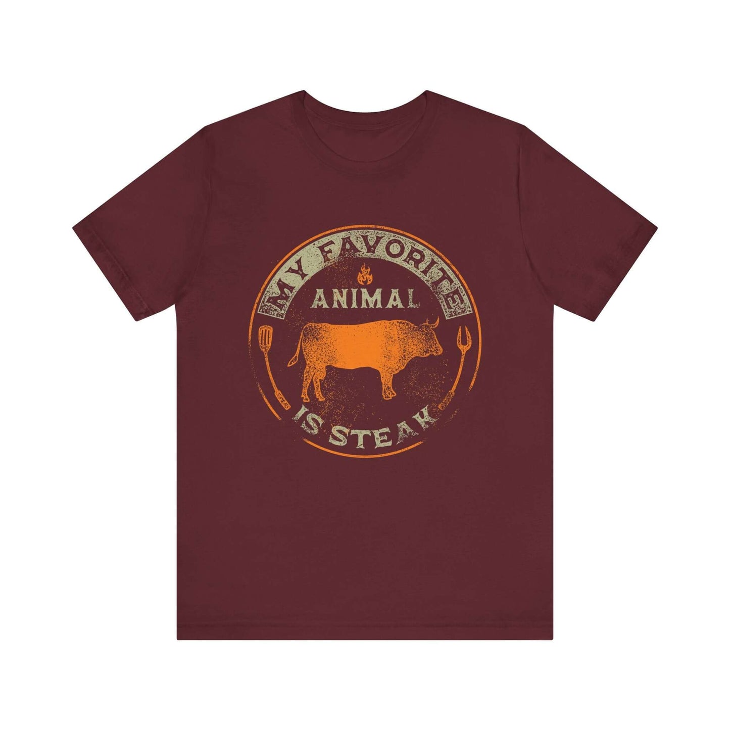 MY FAVORITE ANIMAL IS STEAK BBQ T-SHIRT