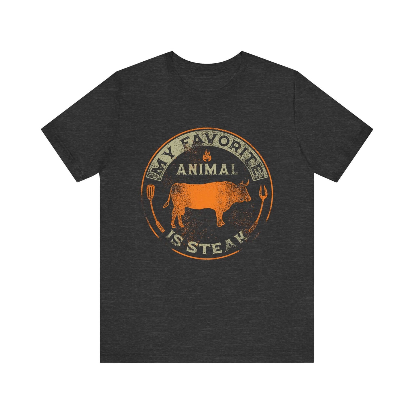 MY FAVORITE ANIMAL IS STEAK BBQ T-SHIRT
