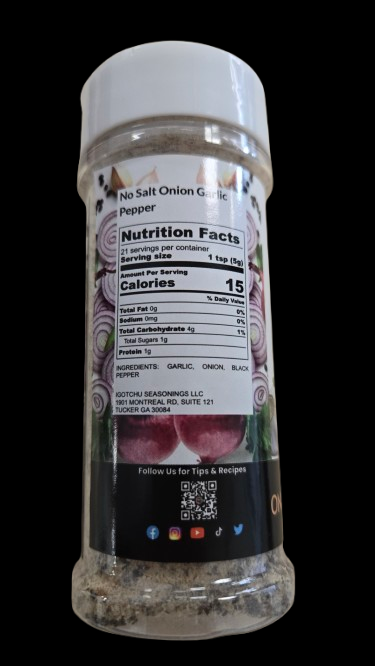 Igotchu No Salt Onion Garlic Pepper