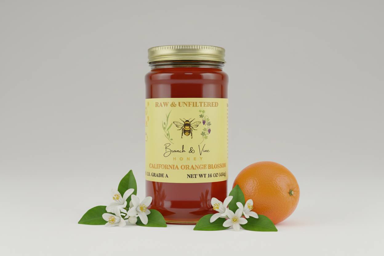 ORANGE BLOSSOM HONEY