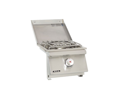Bull Slide-In Pro Gas Side Burner with Stainless Steel Lid