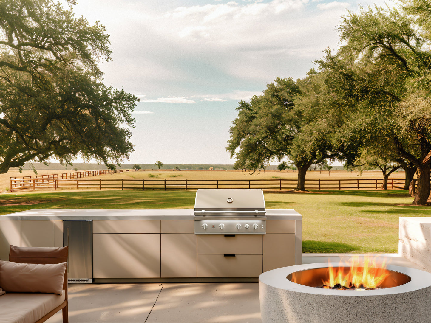 Summerset Quest 30-Inch 2-Burner Built-In Gas Grill with Rear Infrared Burner, Rotisserie Kit & Drop-In Griddle Plate