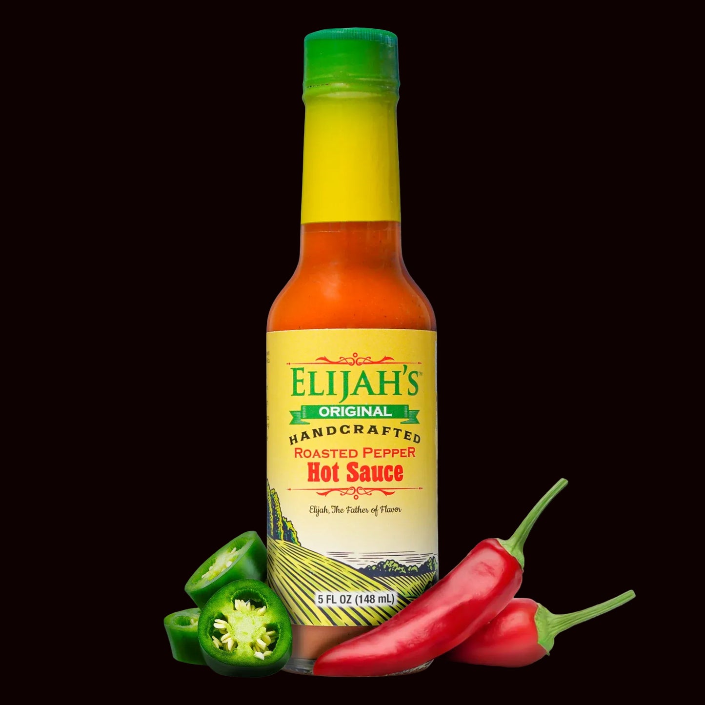 Roasted Cayenne & Jalapeño Pepper Sauce