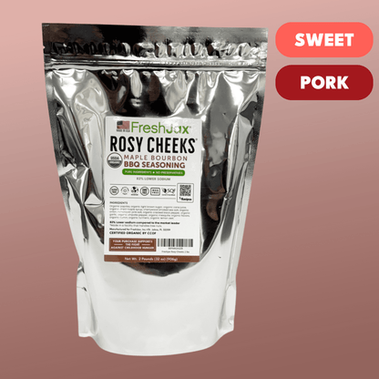 Rosy Cheeks Maple Bourbon BBQ Blend