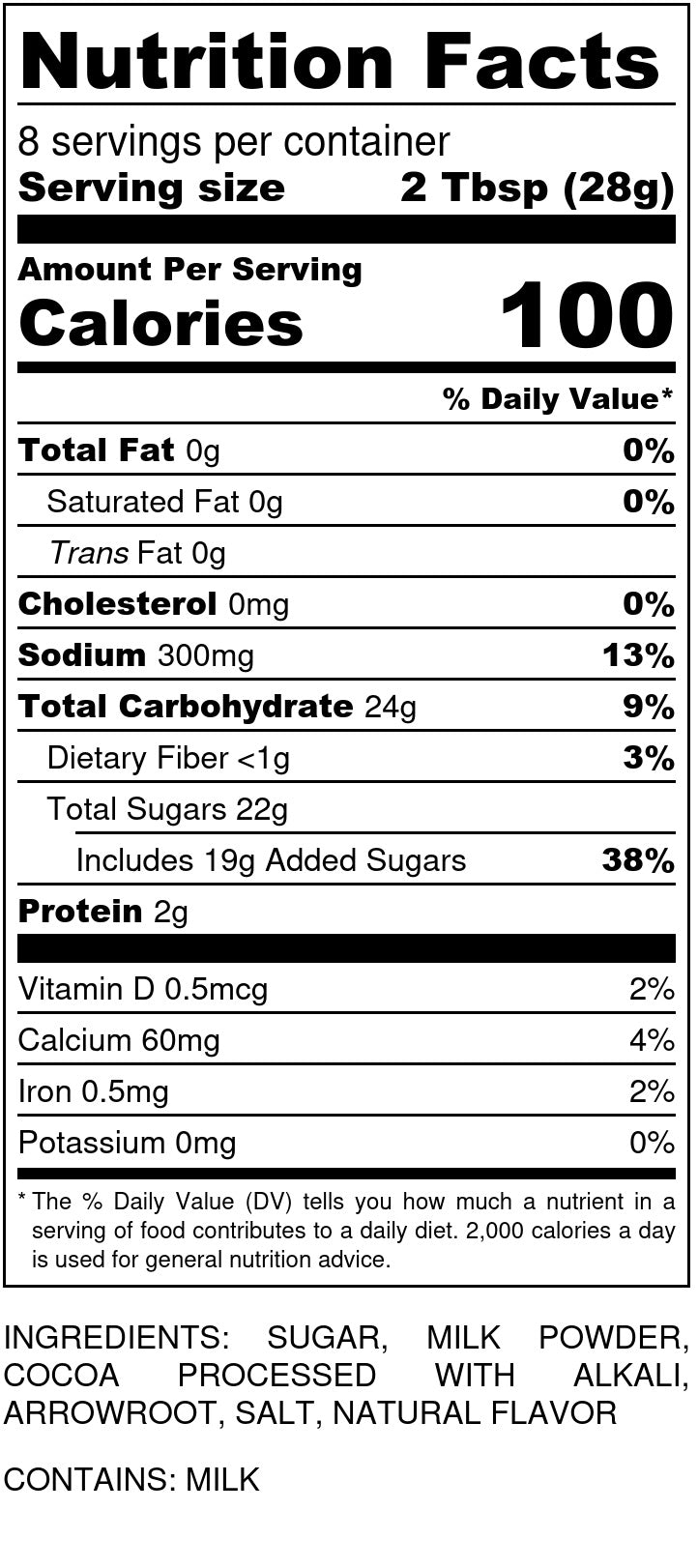 Salted Caramel Hot Cocoa Drink Mix