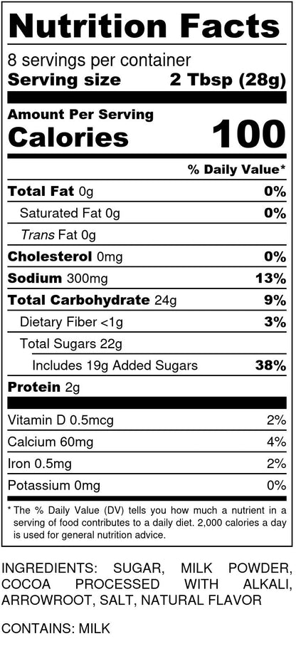 Salted Caramel Hot Cocoa Drink Mix