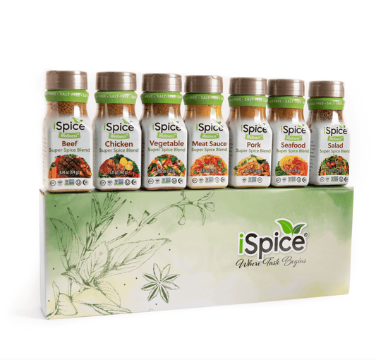 iSpice 7 Pack of Wellness Seasoning