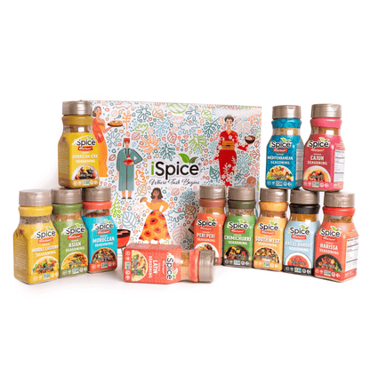 iSpice 12 Pack of Ethnic Seasoning