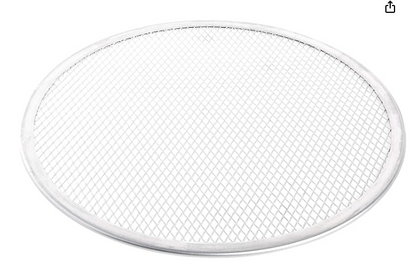 WPPO Aluminum Seamless Pizza Screens – 12 inch & 14 inch Sizes