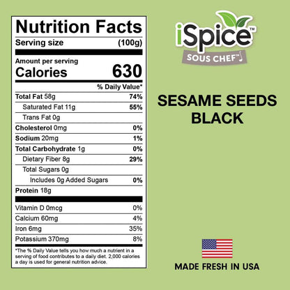 Sesame Seeds Black