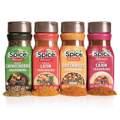 iSpice 4 Pack of Ethnic Seasoning