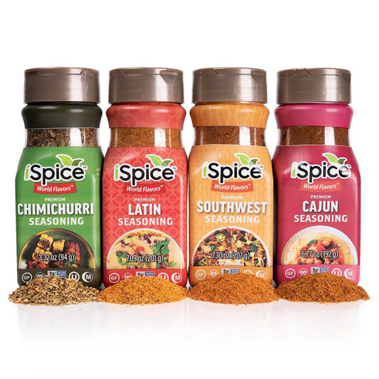 iSpice 4 Pack of Ethnic Seasoning