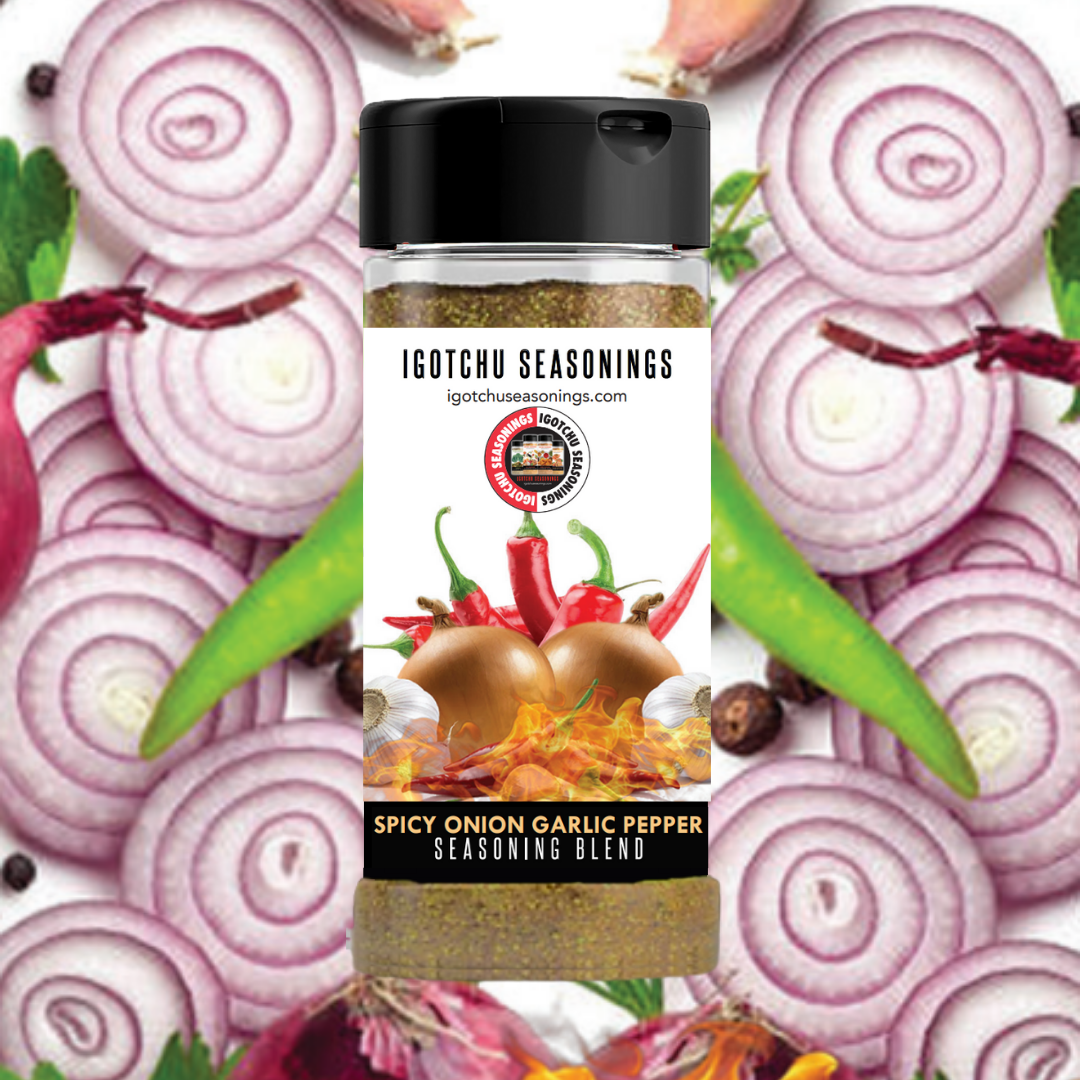 Igotchu Spicy Onion Garlic Pepper Seasoning