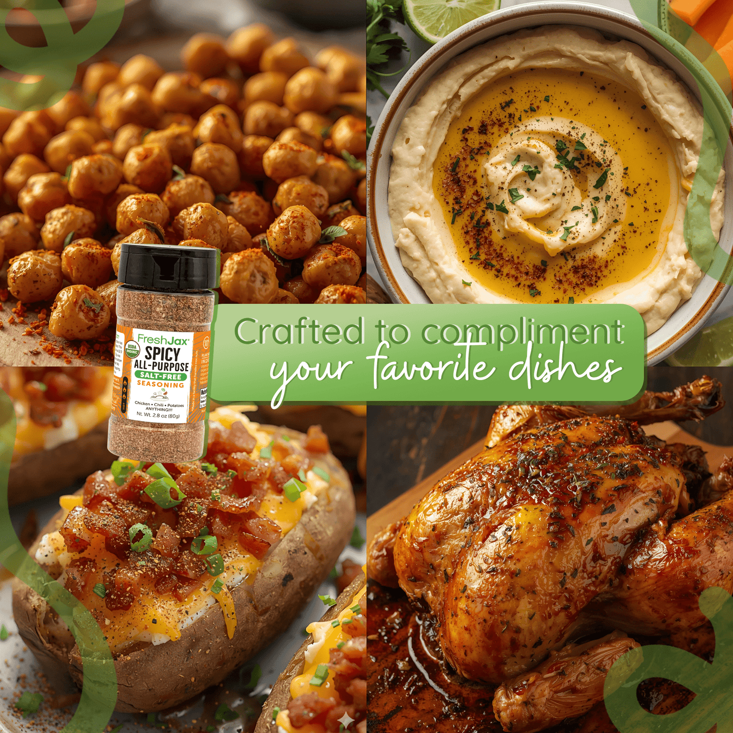 Organic Salt-Free Spicy All-Purpose Seasoning