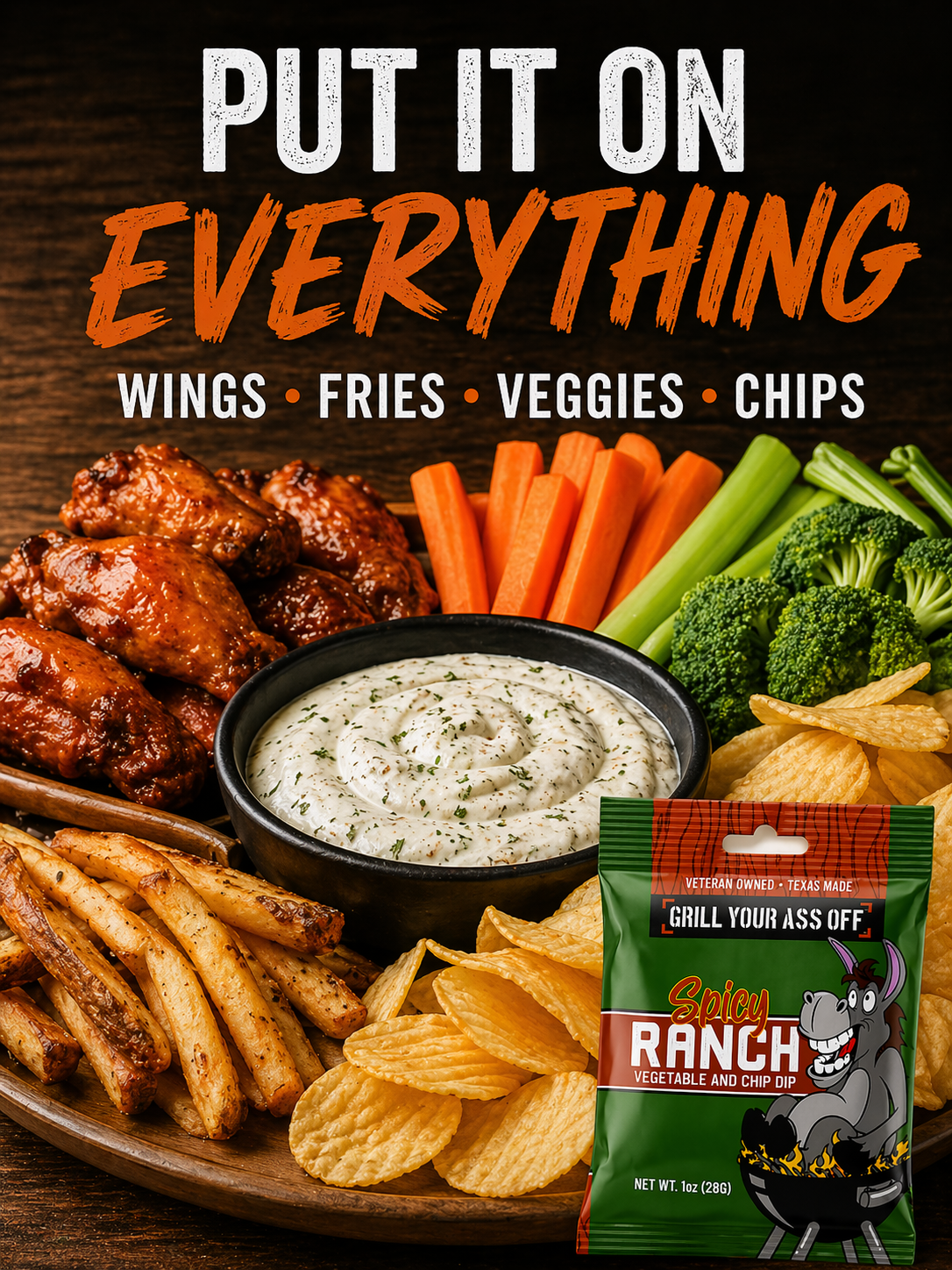 Spicy Ranch Dip Mix