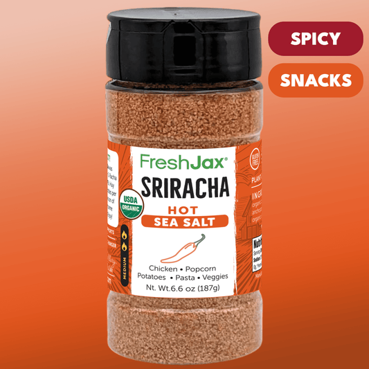 Organic Sriracha Hot Sea Salt Blend