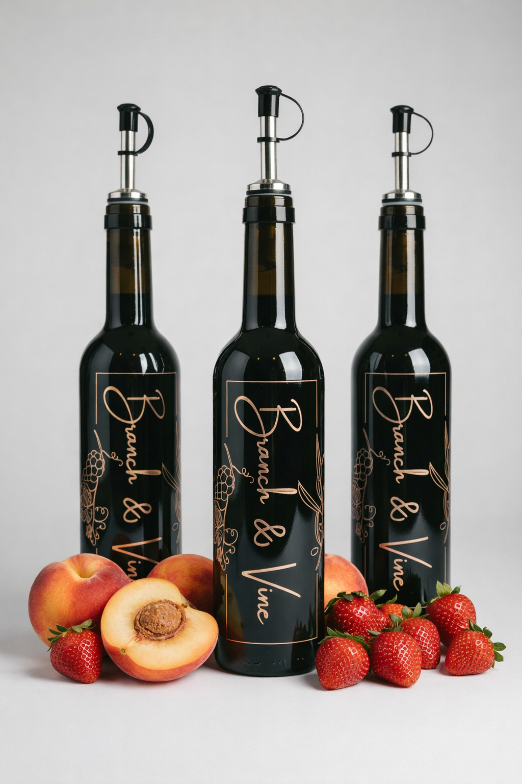 STRAWBERRY PEACH WHITE BALSAMIC