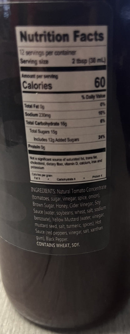 Cornwell Sweet BBQ Sauce