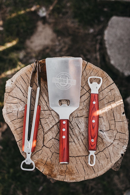 Heavy Duty Stainless Steel Spatula with Bottle Opener