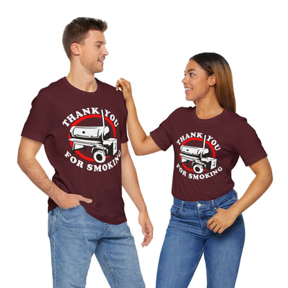 THANK YOU FOR SMOKING BBQ T-SHIRT