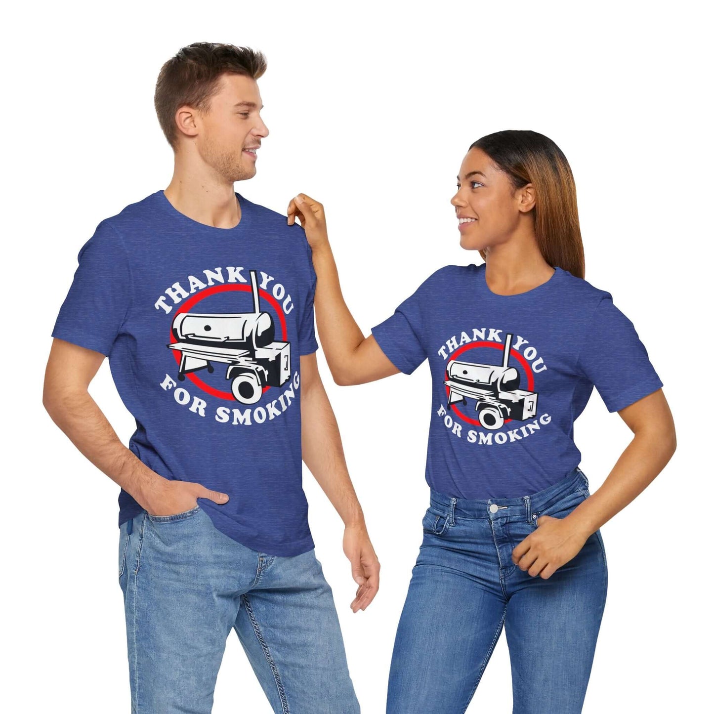 THANK YOU FOR SMOKING BBQ T-SHIRT