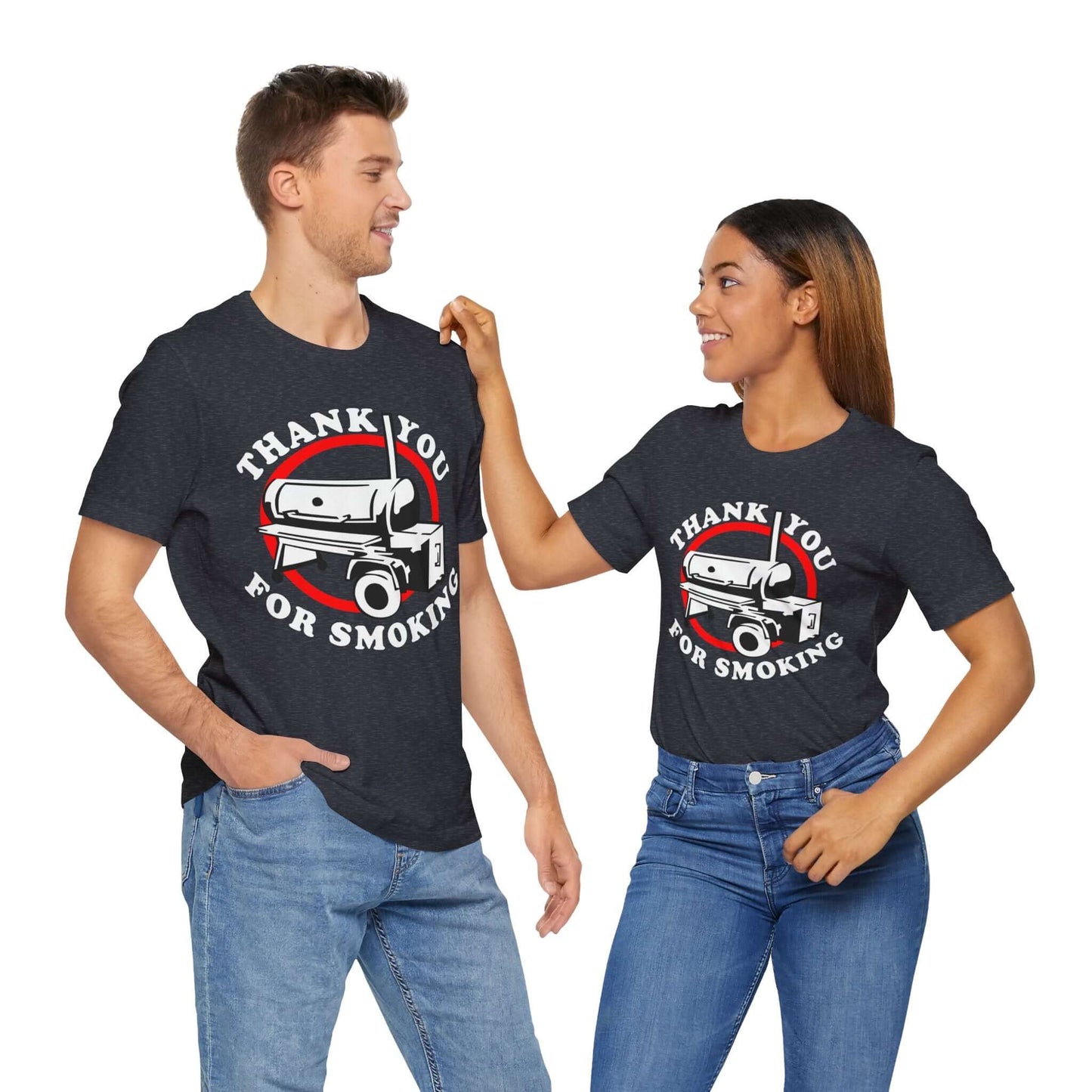 THANK YOU FOR SMOKING BBQ T-SHIRT