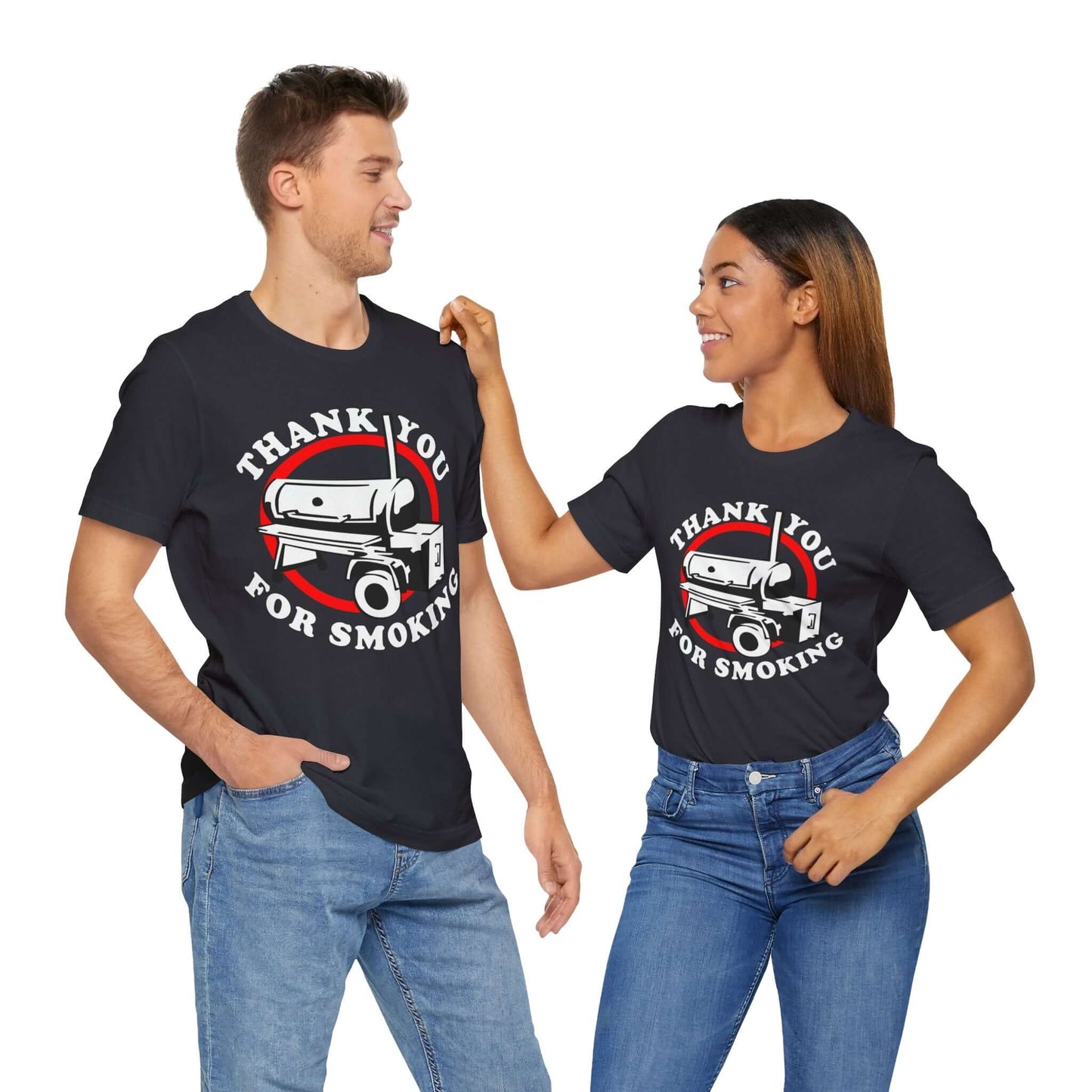 THANK YOU FOR SMOKING BBQ T-SHIRT