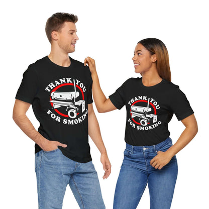 THANK YOU FOR SMOKING BBQ T-SHIRT