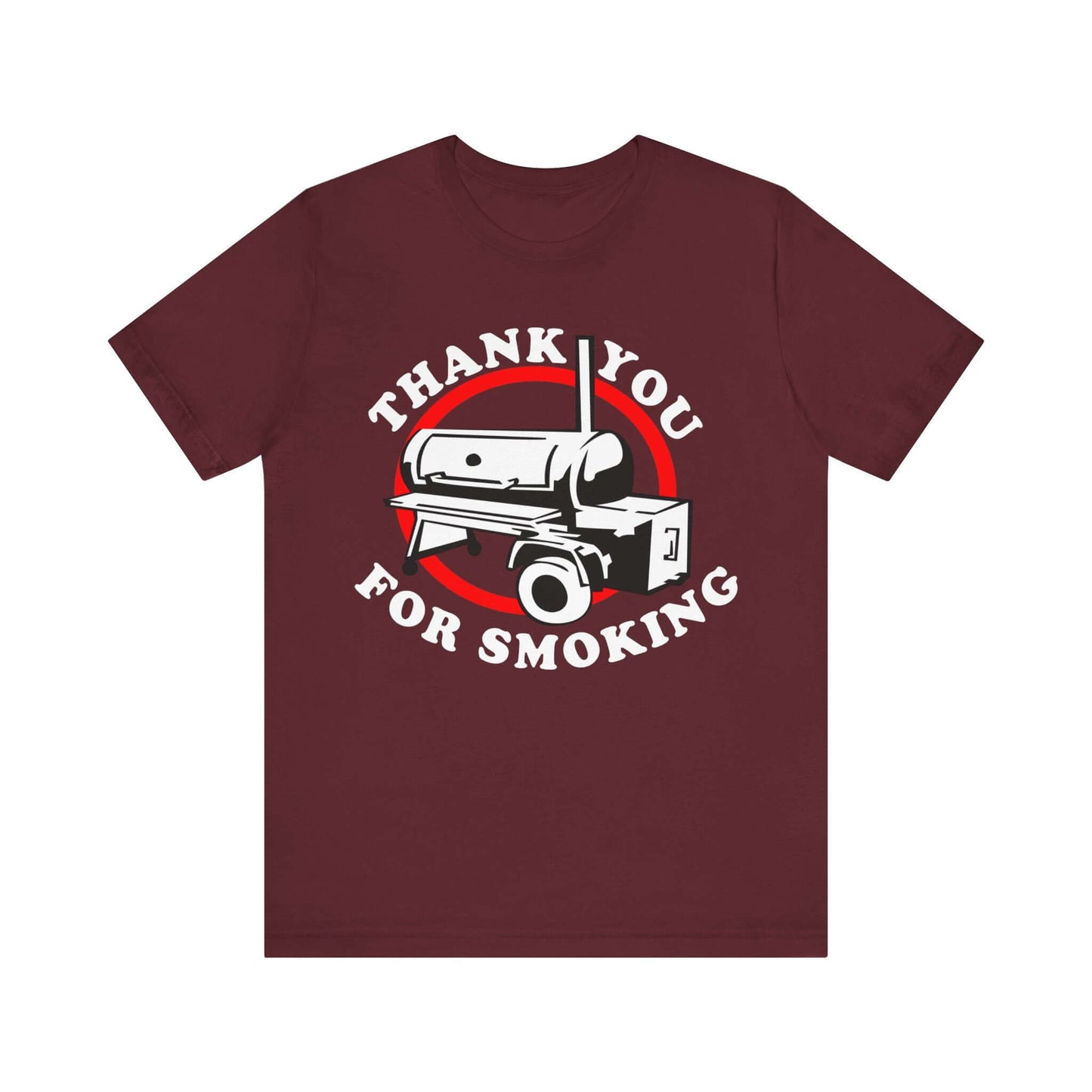 THANK YOU FOR SMOKING BBQ T-SHIRT