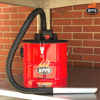 18V Rechargeable Ash Vacuum With Bonus Value Pack.