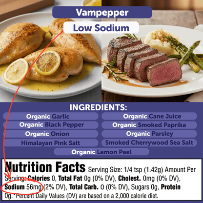 VamPepper® Garlic Pepper Blend