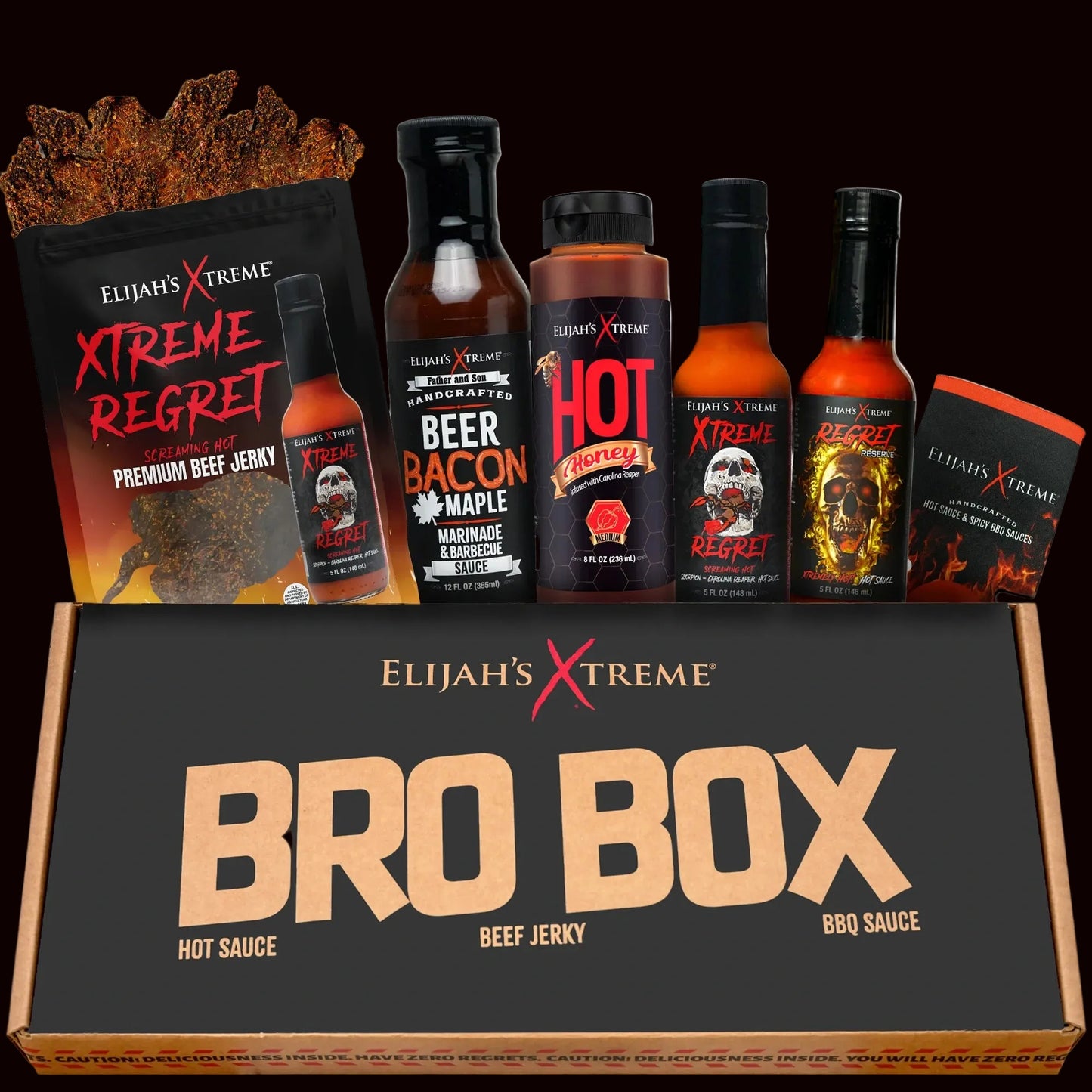 Xtreme Spicy Bro Box Ultimate Hot Sauce Gift Set