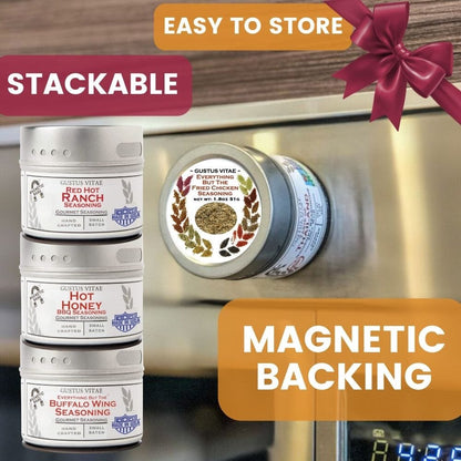 All American Wings Seasoning - Set of 6