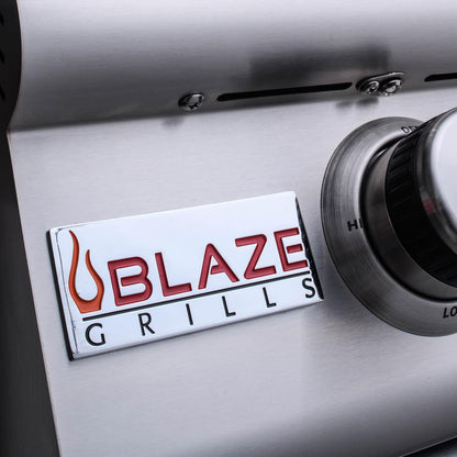 Blaze LTE+ Marine Grade 32-Inch 4-Burner Freestanding Gas Grill with Rear Infrared Burner and Grill Lights