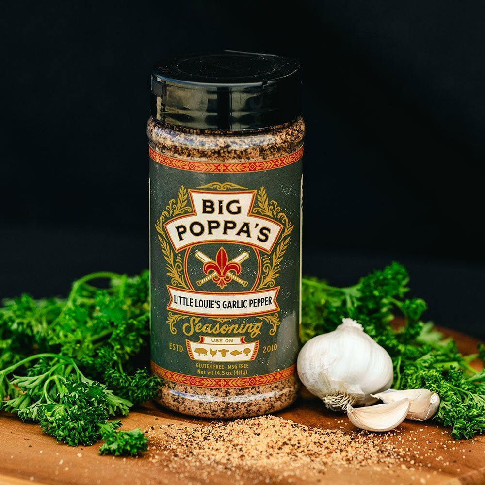 Big Poppa's Little Louie's Garlic Pepper Seasoning