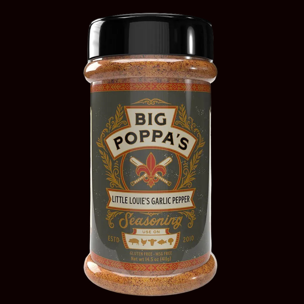 Big Poppa's Little Louie's Garlic Pepper Seasoning
