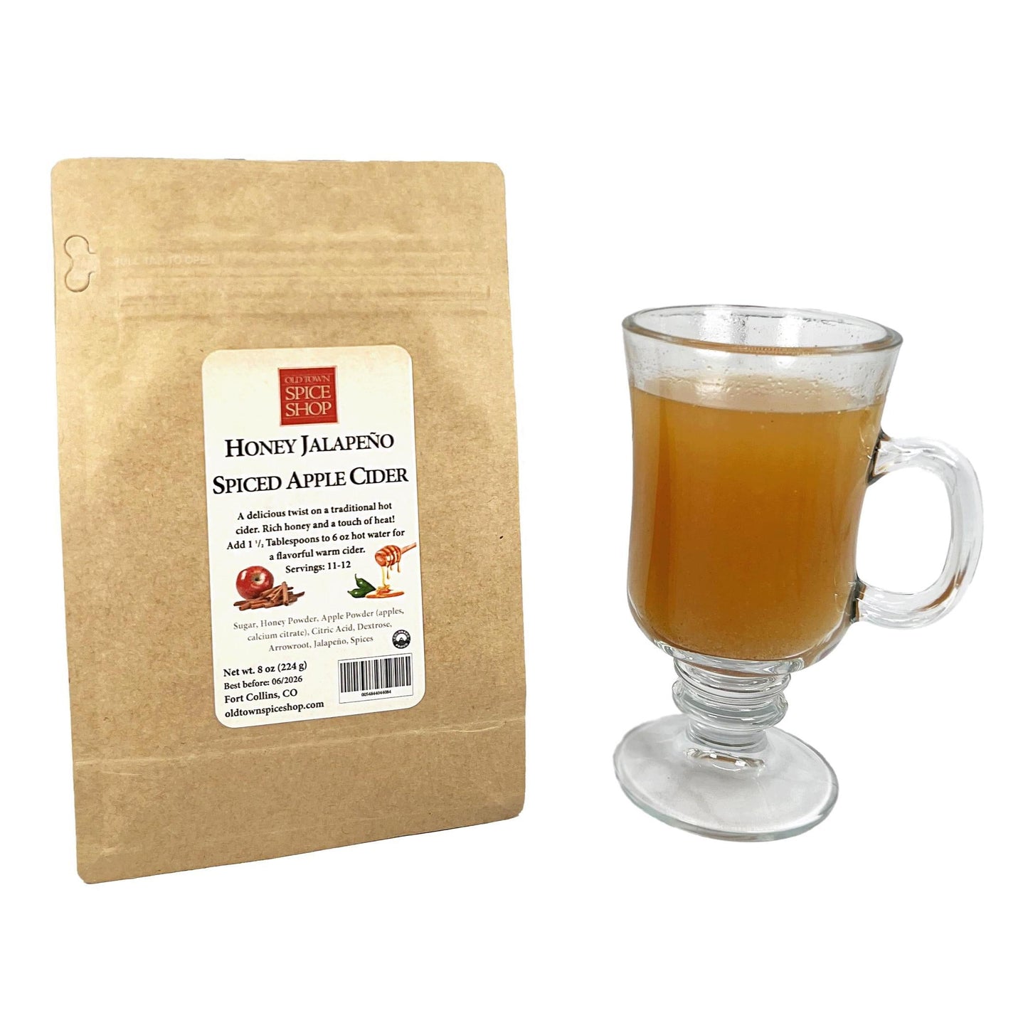 Honey Jalapeño Spiced Apple Cider Drink Mix