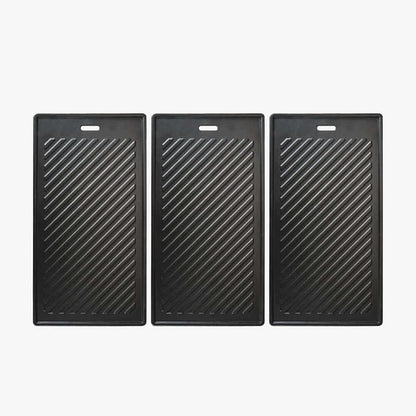 Cast Iron Plate x 3 – Turn Your Grill into a Griddle